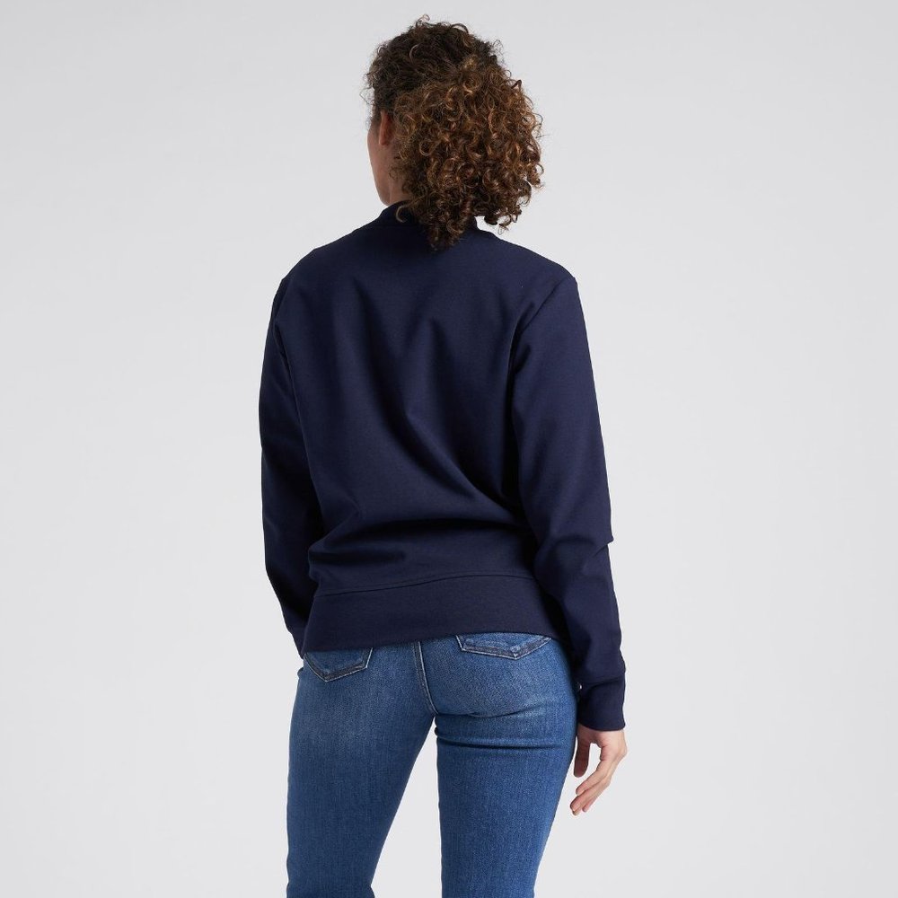 Universal Standard Brooke Bomber Sweatshirt 10-12 - Picture 4 of 5